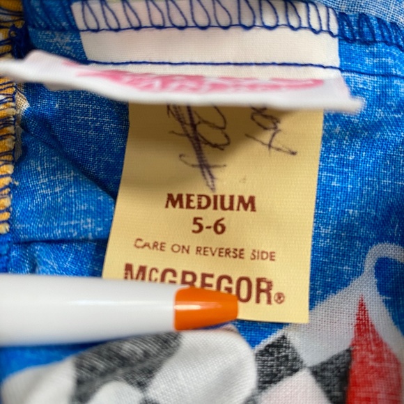 Vintage Diner print easy shorts (kids) - Picture 6 of 7